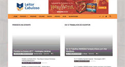 Desktop Screenshot of leitorcabuloso.com.br